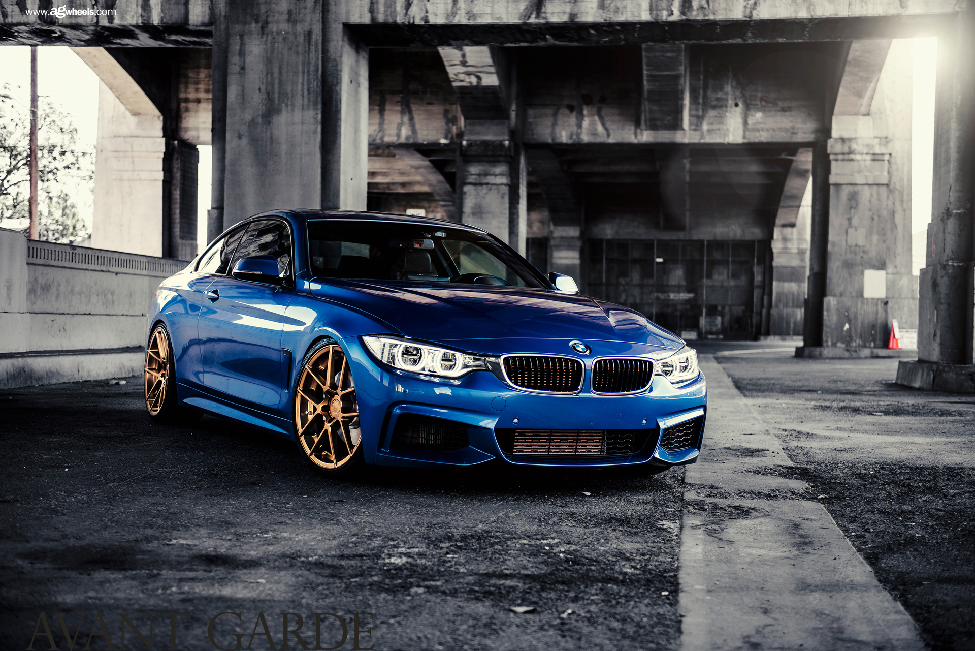 Avant Garde M510 Antique Bronze on BMW 435